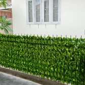 Artificial green Privacy fence