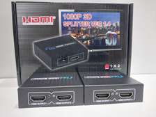 1x2 HDMI Splitter: 1-In 2-Out, USB Powered, EDID, 3D Support
