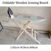 Foldable ironing board