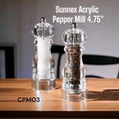 Acrylic pepper mill