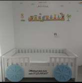 Toddler bed / Baby cot with wheels/ kids furniture kenya