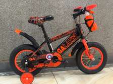 Galaxy Kids Bike Size 12(2-4yrs) Orange2