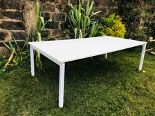 White Conference table
