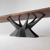 COFFEE TABLE, LIVE EDGE TOP