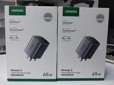 Ugreen Nexode 65W USB C 3 Ports GaN Wall Charger