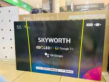 55 Skyworth QLED Frameless Television LED