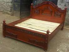 Hardwood bed 5 by 6