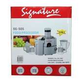 Signature 5 In1 Juice Extractor, Blender, Mincer,grinder