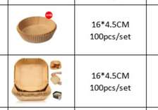 100 PCS ROUND Airfryer mats / airfryer liners