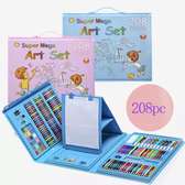 208 piece kids painting set