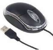 KHAKI WIRED MOUSE