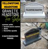 upright Granite Headstone & Tombstones & Grave Services