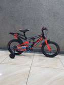kidride Kids Bike Size 16 (4-7yrs)orange Free Umbrella