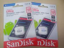 Sandisk Memory Card 128GB C10 Ultra 100MB/S R