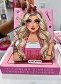 117-Color Diamond Crystal Eyeshadow Palette