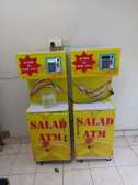 Salad ATM Machine Compact Mobile Bright Yellow