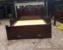 Executive super quality hardwood beds