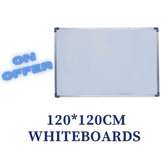 Wall mount dry erase whiteboards 120cm*120cm