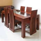 Wooden 6 seater dining set