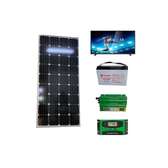 Solar System Full Kit 80w + Free 24" LED Tv