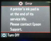 Epson Canon Printer Inkpads WIC Reset Key