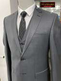 Dark grey woolen suit