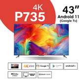 TCL 43 inch 4K google smart TV 43P735