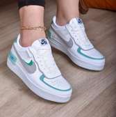 Nike Airforce 1 Shadow White Green