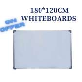 Wall mount dry erase whiteboards 180cm*120cm