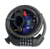 5-Digit Combination Bike Cable Lock Bicycle Accessory