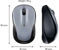 Logitech Wireless Mouse M325 Light Silver