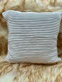 white velvet throw pillow