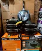 *Great star 14pc Black cookware set