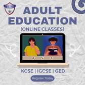 Adult Education (KCSE, IGCSE & GED Certificates)