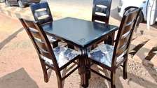 4 Seater Dining Table Sets (Pure Mahogany Wood)