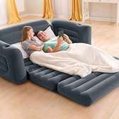 Inflatable 3 Seater Sofa Bed with Free Pump