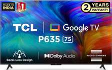 TCL 65 Inch P635 HDR 4K Google Tv on Offer