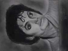 My A4 size art on Michael Jackson.