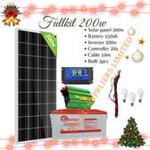 christmas offer for solar fullkit 200w