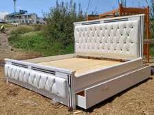 Cheastered 5×6 white bed