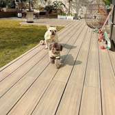 Durable Composite Decking Boards Natural Wood Finish