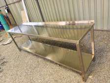 Stainless steel table top