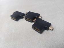HDMI PC Female To Mini HDMI Micro Mini Male Adapter Connecto