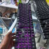 RII RK100+ Backlit Gaming Keyboard,Rainbow LED Mechanical