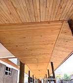 Ceiling TNG timber: cypress and mahogany