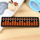 Plastic beads abacus calculating tool