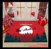 Christmas door decorative mat