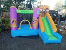 Inflatable indoor bouncing castle