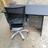 Office desk and chair