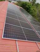 Solar panels available for borehole pump.